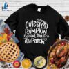 Happy Hallothanksmas Gift Funny Cutest Pumpkin In The Patch Version Sweatshirt