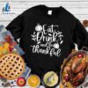 Happy Hallothanksmas Gift Funny Eat Drink And Be Thankful Sweatshirt