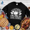 Happy Hallothanksmas Gift Funny Gather Around The Table & Give Thanks Sweatshirt