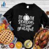Happy Hallothanksmas Gift Funny Tis' The Season To Be Grateful Sweatshirt 2 Happy Hallothanksmas Gift Funny Tis' The Season To Be Grateful Sweatshirt