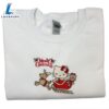 Hello Kitty Christmas Embroidered Trending Y2k Christmas Embroidered Shirt