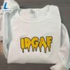 Merry Christmas Idgaf Embroidered Sweatshirt Gift Christmas 3 Idgaf Embroidered Sweatshirt Gift Christmas