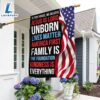 In This House, We Believe Jesus Is Lord American Patriot Flag - Christmas Flag