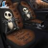Jack Skellington Leather Get In Sit Down Shut Up Hold On Car Seat Covers