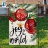 Merry Christmas Joy To The World Light Leaves Christmas Garden FlagXmas, Garden Flags, Outdoor Xmas Flags 2 Joy To The World Light Leaves Christmas Garden FlagXmas, Garden Flags, Outdoor Xmas Flags