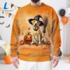 Labrador Retriever Dog In Spooky Autumn Halloween 3D Shirt 2 Labrador Retriever Dog In Spooky Autumn Halloween 3D Shirt