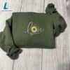 Love Sunflower Embroidered Sweatshirt Gift Christmas