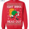 Meme Ight Imma Head Out Shirt