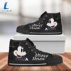 Mickey Mouse Disney High Top Shoes Sleek Top Sneakers For Fans 2 Mickey Mouse Disney High Top Shoes Sleek Top Sneakers For Fans