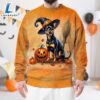 Miniature Pinscher Dog In Spooky Autumn Halloween 3D Shirt 3 Miniature Pinscher Dog In Spooky Autumn Halloween 3D Shirt
