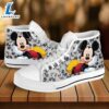 Minnie Mouse Disney Cartoon High Top Shoes Sleek Top Sneakers For Fans 2 Minnie Mouse Disney Cartoon High Top Shoes Sleek Top Sneakers For Fans