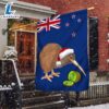 New Zealand Christmas Flag Kiwi Bird
