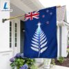 New Zealand Silver Fern Christmas Tree Flag