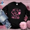Oh Sip It's A Girl's Trip Sweatshirt Pink Edition