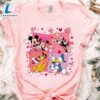 Retro 90s Disney Mickey and Friends Valentine's Shirt