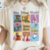 Retro 90s Disney Robin Hood Characters Walt Disney World Shirt