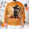 Rottweiler Dog In Spooky Autumn Halloween 3D Shirt 3 Rottweiler Dog In Spooky Autumn Halloween 3D Shirt