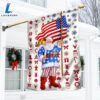 Merry Christmas Santa Claus Christmas American Flag 3 Santa Claus Christmas American Flag