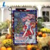 Santa Claus Is Coming To Town Garden FlagXmas, Garden Flags, Outdoor Xmas Flags