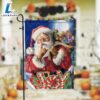 Santa Joy Garden FlagXmas, Garden Flags, Outdoor Xmas Flags