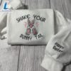 Merry Christmas Shake Your Bunny Tail Embroidered Crewneck Gift Christmas 2 Shake Your Bunny Tail Embroidered Crewneck Gift Christmas