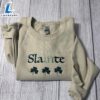 Merry Christmas Slainte Embroidered Sweatshirt Gift Christmas 2 Slainte Embroidered Sweatshirt Gift Christmas