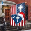 South Carolina Christmas Flag Christmas Palm Tree Santa State Flag - Christmas Flag