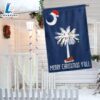 South Carolina Christmas Flag Merry Christmas Y'all - Christmas Flag