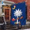 Merry Christmas South Carolina Christmas Santa Flag Christmas Palmetto Tree 2 South Carolina Christmas Santa Flag Christmas Palmetto Tree