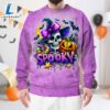 Spooky Witchy Skeleton Halloween 3D Shirt