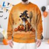 Staffordshire Bull Terrier Dog In Spooky Autumn Halloween 3D Shirt