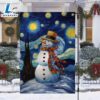 Merry Christmas Starry Night Snowman A Whimsical Winter Celebration Christmas Garden Flag 3 Starry Night Snowman A Whimsical Winter Celebration Christmas Garden Flag