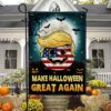 Trump Halloween Flag Make Halloween Great Again Flag, Halloween Garden Flags 2 Trump Halloween Flag Make Halloween Great Again Flag, Halloween Garden Flags