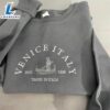 Merry Christmas Venice Italy Embroidered Sweatshirt Gift Christmas 3 Venice Italy Embroidered Sweatshirt Gift Christmas