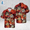 Veteran Halloween, Halloween School Bus Hawaiian Shirt 2 Veteran Halloween, Halloween School Bus Hawaiian Shirt