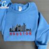 Merry Christmas Vintage Houston Embroidered Sweatshirt Gift Christmas 2 Vintage Houston Embroidered Sweatshirt Gift Christmas