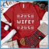 Wifey Christmas Couple T-Shirt