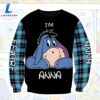Winnie The Pooh Cartoon Eeyore Aholic Gingham Hoodie (Personalized Custom Name) All Over Printed 3D Unisex Men Women 2 Winnie The Pooh Cartoon Eeyore Aholic Gingham Hoodie (Personalized Custom Name) All Over Printed 3D Unisex Men Women