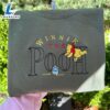 Winnie The Pooh Embroidered Sweatshirt Custom Embroidered Winnie The Pooh Gift Christmas