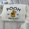 Merry Christmas Winnie The Pooh Embroidered Sweatshirt Gift For Herhim Gift Christmas 3 Winnie The Pooh Embroidered Sweatshirt Gift For Herhim Gift Christmas