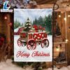 Merry Christmas Winter Wagon Christmas Flag 3 Winter Wagon Christmas Flag