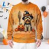 Yorkshire Terrier Dog In Spooky Autumn Halloween 3D Shirt