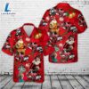 1957 Chevy Fire Truck Hurdy Gurdy Christmas Hawaiian Shirt 2 1957 Chevy Fire Truck Hurdy Gurdy Christmas Hawaiian Shirt