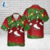 American Athletic Shoe Women's Tricot Lined Ice Skates Christmas Hawaiian Shirt