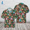 Basset Hound Dog Santa Hat Christmas Hawaiian Shirt 2 Basset Hound Dog Santa Hat Christmas Hawaiian Shirt