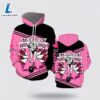 Breast Cancer Bowling All Over Print Hoodie 2 Breast Cancer Bowling All Over Print Hoodie