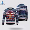 Bull Dog Deadlift Ugly Christmas Sweater For Men And Women