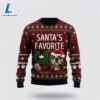 Bulldog Santa Favorite Ho Ugly Christmas Sweater For Men And Women