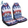 Christmas Let It Snow Snowman Hello Winter Seat Cover Cars Car Decor 3 Christmas Let It Snow Snowman Hello Winter Seat Cover Cars