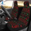 Christmas Snowflake Reindeer Car Seat Covers Vehicle Front Seat Coverss Car Decor 3 Christmas Snowflake Reindeer Car Seat Covers Vehicle Front Seat Coverss